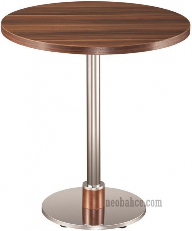 Eva 70cm Melamine Coated Chipboard Table 30mm