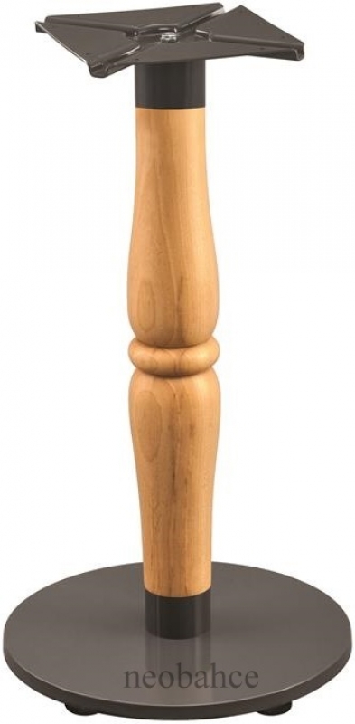 NEO-EA19 Wooden Stand Turned Table Leg
