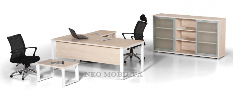 Modesto Executive Desk Set Lifestyle