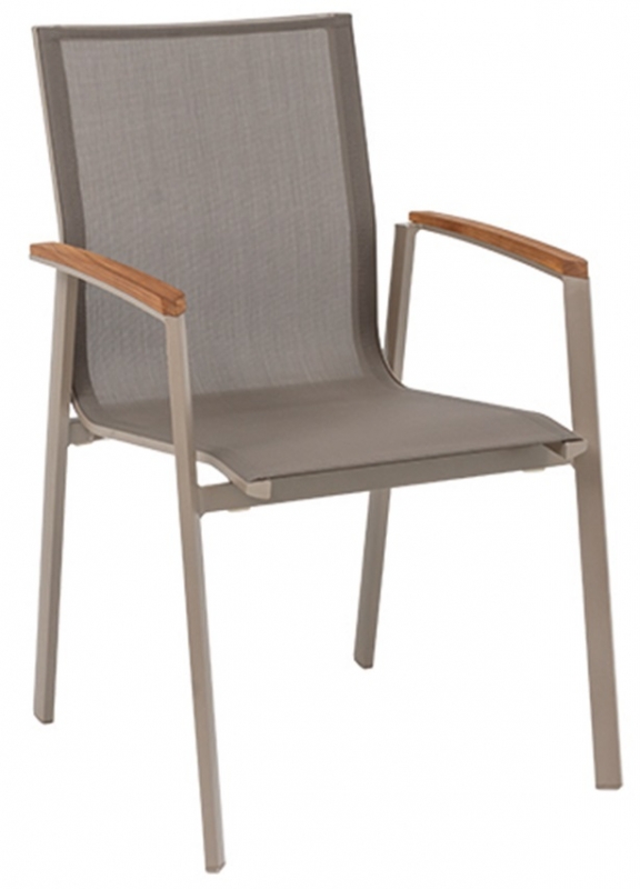 NEO-DS-107 Aluminum Tekstilen Arm Chair