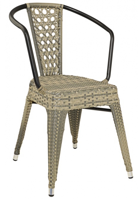 Tolix Rattan-K Chair