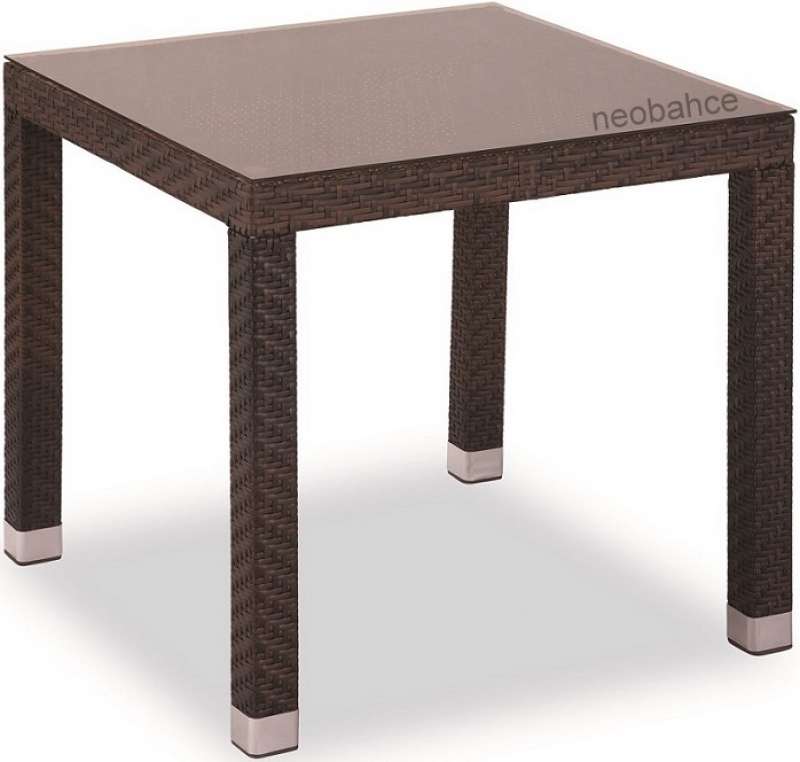 NEO-DR126 Square Rattan Table