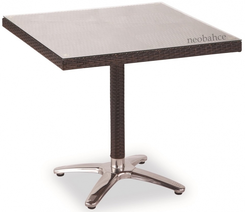 NEO-DR129 Square Rattan Table