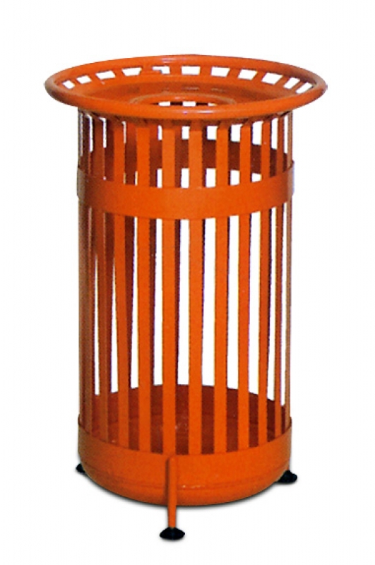 NEO-119 Cage-Shaped Park & Garden Trash Can